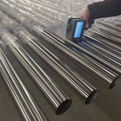 ASTM AISI 304 316l Paslanmaz Çelik Boru Tüpleri 1220mm OD Cilt Geçti