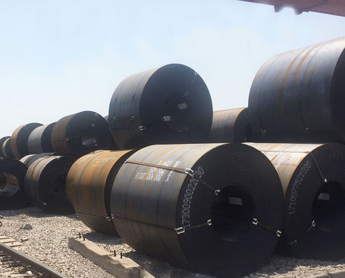 Q235 Karbon Çelik Sac Rulo Sıcak Haddelenmiş 5mm 8mm Kalınlık