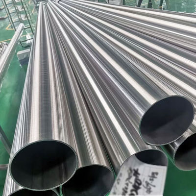ASTM 316L Dikişsiz Paslanmaz Çelik Boru ERW Tisco 3mm 6mm