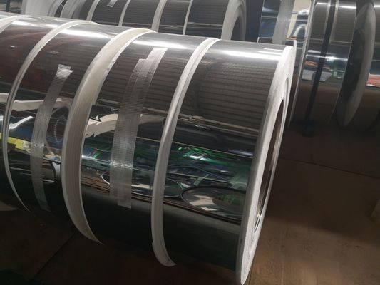 304 Sınıf BA Yüzey Paslanmaz Çelik Rulo 2b Bitmiş İnşaat Endüstrisi