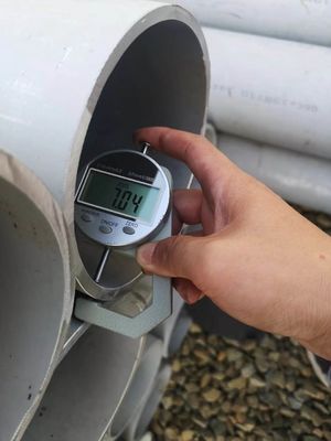 SUS 316 500mm Endüstriyel kalın duvar Çelik Boru, büyük boyYuvarlak Çelik Boru 5mm 10mm 300 Serisi