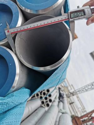 SUS 316 500mm Endüstriyel kalın duvar Çelik Boru, büyük boyYuvarlak Çelik Boru 5mm 10mm 300 Serisi