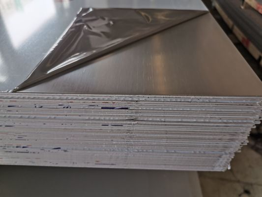 NO.4 Soğuk Haddelenmiş Gıda Sınıfı 304316 Paslanmaz Çelik Levha PVC Kaplı