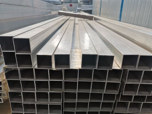 304316 2B Finish Dikişsiz 0.4mm Paslanmaz Çelik Kare Boru