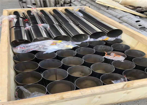 NDT ASTM A240 OD100 Parlak Küpeşte sS304 Paslanmaz Çelik Boru