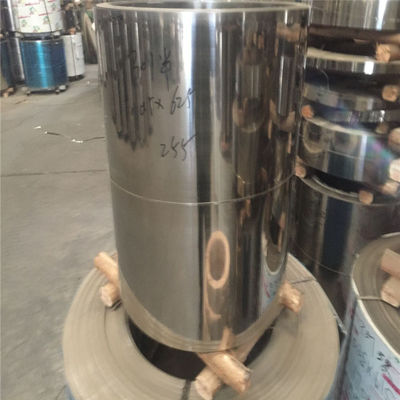 BA Bright Finish 1000mm Genişlik Yarık Kenar 430 Paslanmaz Çelik Rulo