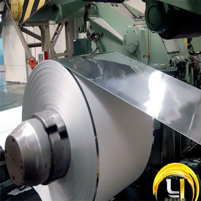 BA Bright Finish 1000mm Genişlik Yarık Kenar 430 Paslanmaz Çelik Rulo
