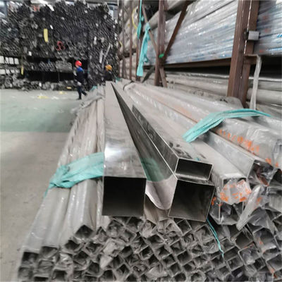 Kare 10x10mm 304 316 Cilalı Paslanmaz Çelik Boru 19 Feet Uzunluk