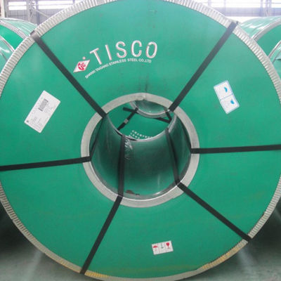 Çoklu senaryolar için uygun soğuk haddelenmiş galvanizli çelik sac şerit bobin sus 304 304L paslanmaz çelik bobin