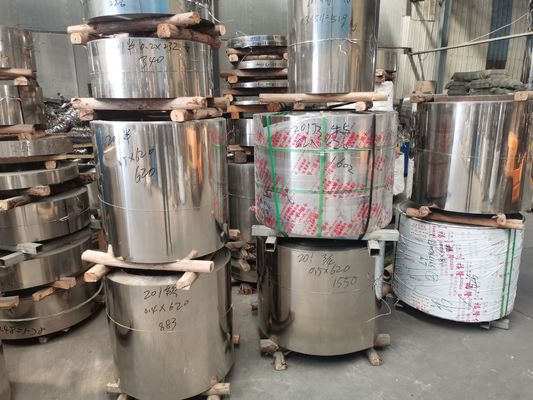 Astm Soğuk Haddelenmiş 3mm Paslanmaz Çelik Rulo Şerit 2B Yüzey